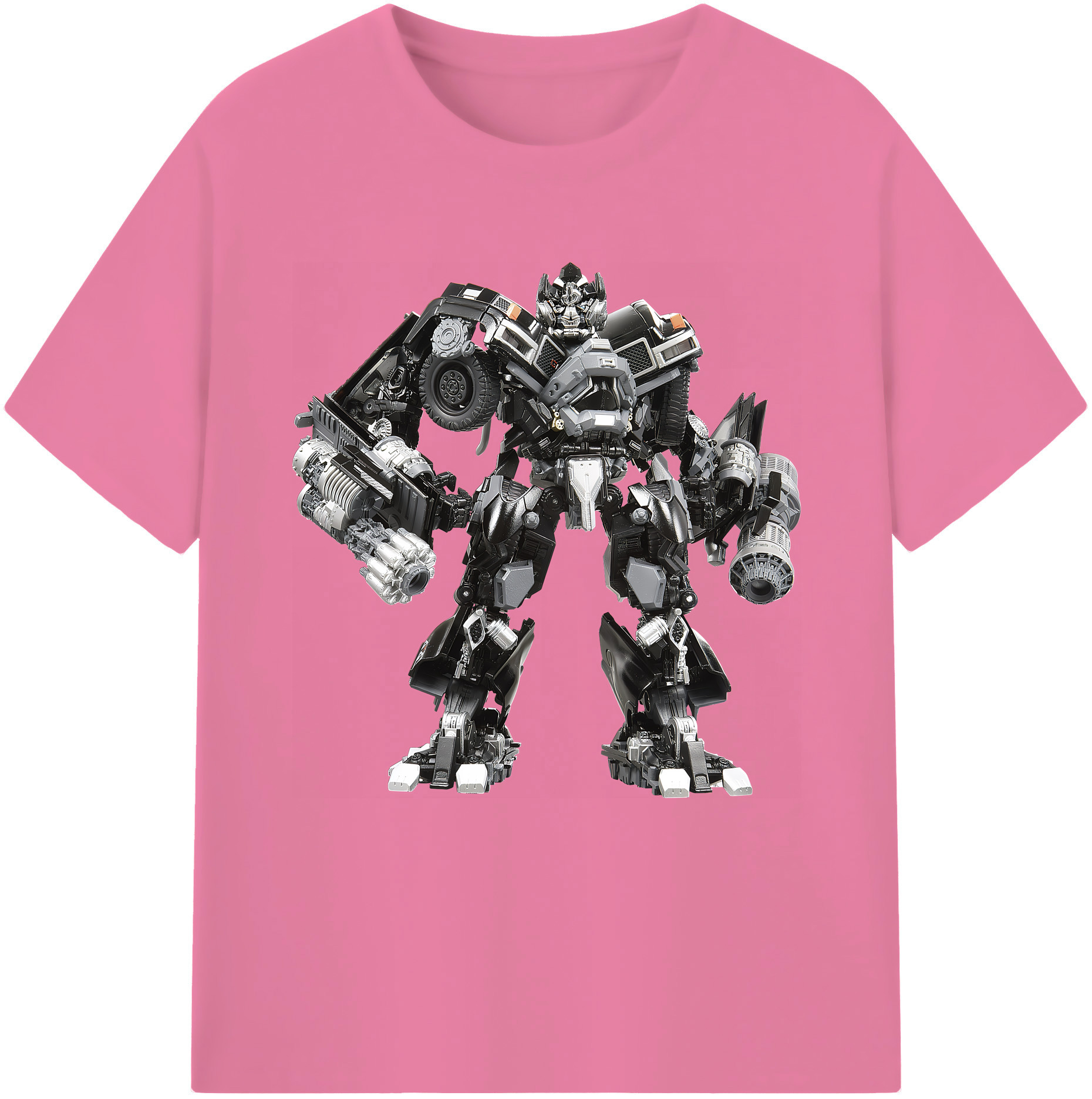（画像用） Transformers トランスフォーマー 綿100％半袖Tシャツ（フロントプリント）
